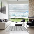thumbnail image 6 of Ahgly Company Indoor Rectangle Patterned Platinum Silver Gray Area Rugs, 7' x 9', 6 of 6