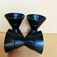 thumbnail image 5 of Boat Accessories Boat Trailer Roller Assembly for Trailer Bracket Rubber Roller with 1/2in Shaft Trailer Stop, 5 of 9