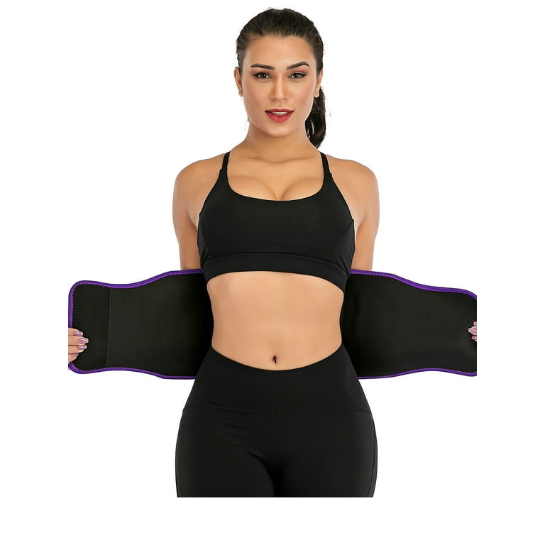 Buy SHAPERX Waist Trainer Belt Sauna Band Compression Back Support
