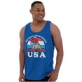 thumbnail image 5 of Retro Cartoon Head Over Heels for USA Tank Top T Shirts Men Women Brisco Brands X, 5 of 6