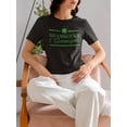 thumbnail image 3 of St Patricks Day Shamrock and Shenanigans Juniors Soft T Shirt, 3 of 5