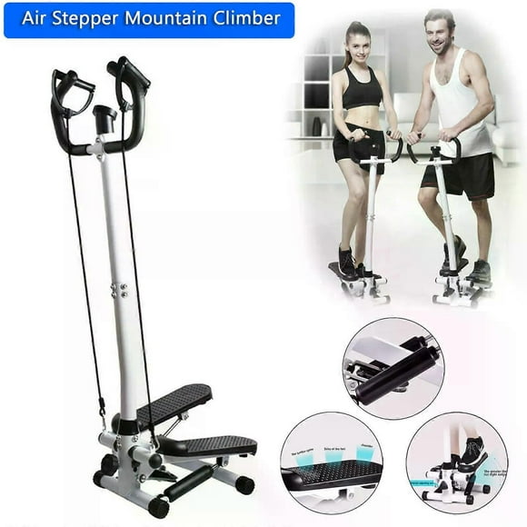 Artudatech Fitness Workout Exercise Air Stair Stepper Machine Cardio Equipment + Handle Bar