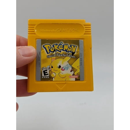 NGBG - Authentic Pokemon Gameboy Color Game Boy Pokemon YELLOW RED CRYSTAL