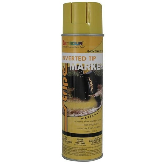 Seymour SM20-676 20 oz Marking Paint, Hi-Vis Yellow