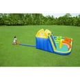 thumbnail image 4 of Bestway H2OGO! AquaRace Kids Inflatable Outdoor Water Park with Air Blower, 4 of 10