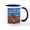 White/Navy Inside, variant on CafePress - Monument Valley (John Ford Point) 11 Oz Ceramic Mu - 11 oz Ceramic Mug - Novelty Coffee Tea Cup