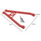 thumbnail image 4 of Brazo superior para coche de orugas RC Axial Jr 1/18 AX90052, piezas de actualización rojo, 4 of 4