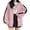 Pink, variant on Women Oversized Zip Up Hoodie Fashion Sweatshirts Comfy Gothic Streetwear Baggy Cute Plus Size Black,S