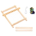 thumbnail image 4 of Kit de telar para manualidades, máquina de tejer portátil, herramienta para tejer a mano para amantes de costura, bufandas, sombreros y mitones., 4 of 9