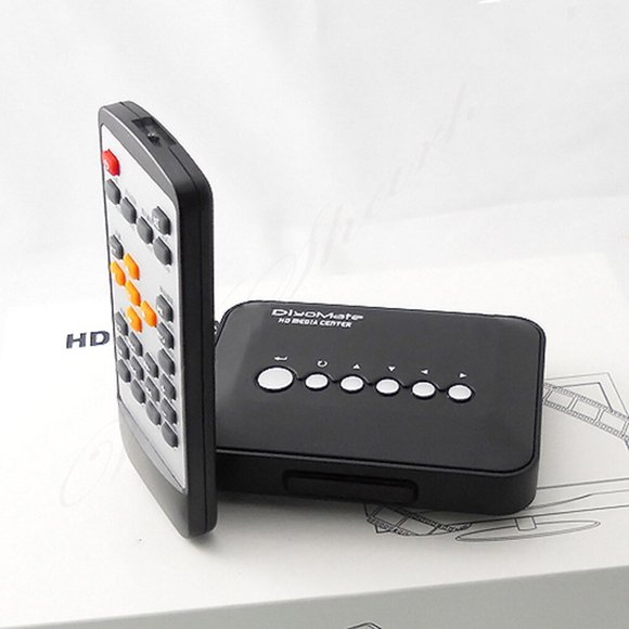 Multimedia Player Mini HD 720P HDD Media Player TV USB SD media player Box AV Output MKV RM SD USB SDHC MMC HDD US Plug