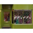 thumbnail image 4 of Adhesivo de pared con cuentas de muñeco de nieve navideño, adhesivo para ventana de cristal, 60x90cm oso de fresa Electrónica, 4 of 5
