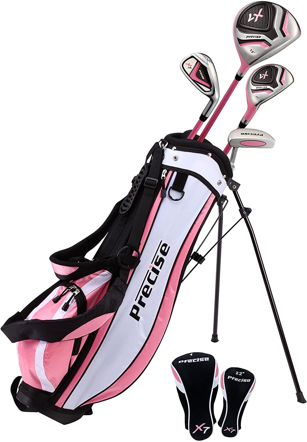 PreciseGolf Co. Precise X7 Junior Complete Golf Club Set for Children