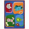 thumbnail image 2 of Kid Essentials - Infants & Toddlers My Favorite Animals, 5'4" x 7'8", Multicolored, 2 of 2
