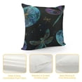 thumbnail image 4 of Dragonfly Throw Pillow Cover for Women Girls,Watercolor Dragonfly Pillow Cover Trippy Galaxy Stars Cushion Cover,Modern Aesthetic Art Decorative Pillow Cover for Sofa, 4 of 5