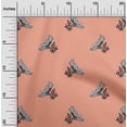 thumbnail image 1 of oneOone Cotton Flex Fabric Bird Block Print Fabric BTY 40 Inch Wide, 1 of 4
