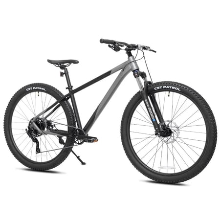 2023 New Kent Bicycles 29" Men's Trouvaille Mountain Bike Large, Black and Taupe