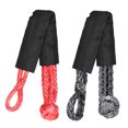 thumbnail image 3 of 17T Practical Car Flexible Synthetic Soft Shackle Trailer Pull Towing Rope Winch Straps For Car, 3 of 8