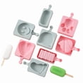 thumbnail image 2 of Molde de paletas de helado de silicona hecho a mano - Máquina for hacer helados DIY for golosinas caseras, 2 of 2