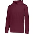 thumbnail image 3 of MEN'S WICKING FLEECE HOODED SWEATSHIRT 4XL Maroon, 3 of 5
