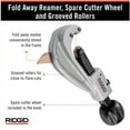 thumbnail image 6 of RIDGID 1/4 in. to 1-5/8 in. 151 Quick Acting Copper Pipe  Aluminum Tubing Cutter w/ Easy Change Wheel Pin + Spare Wheel, 6 of 11
