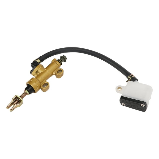 Kit de cilindro maestro de bomba de freno trasero de motocicleta hidráulica con depósito Universal para moto de cross ATVSquare Oil Cup Jadeshay A