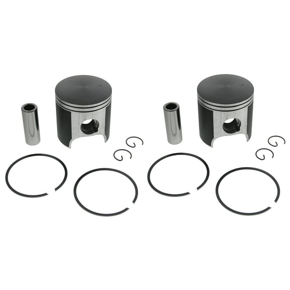 Piston Kit for Polaris RMK 500 2000 2001 2002 Teflon Coated x2 by Race-Driven