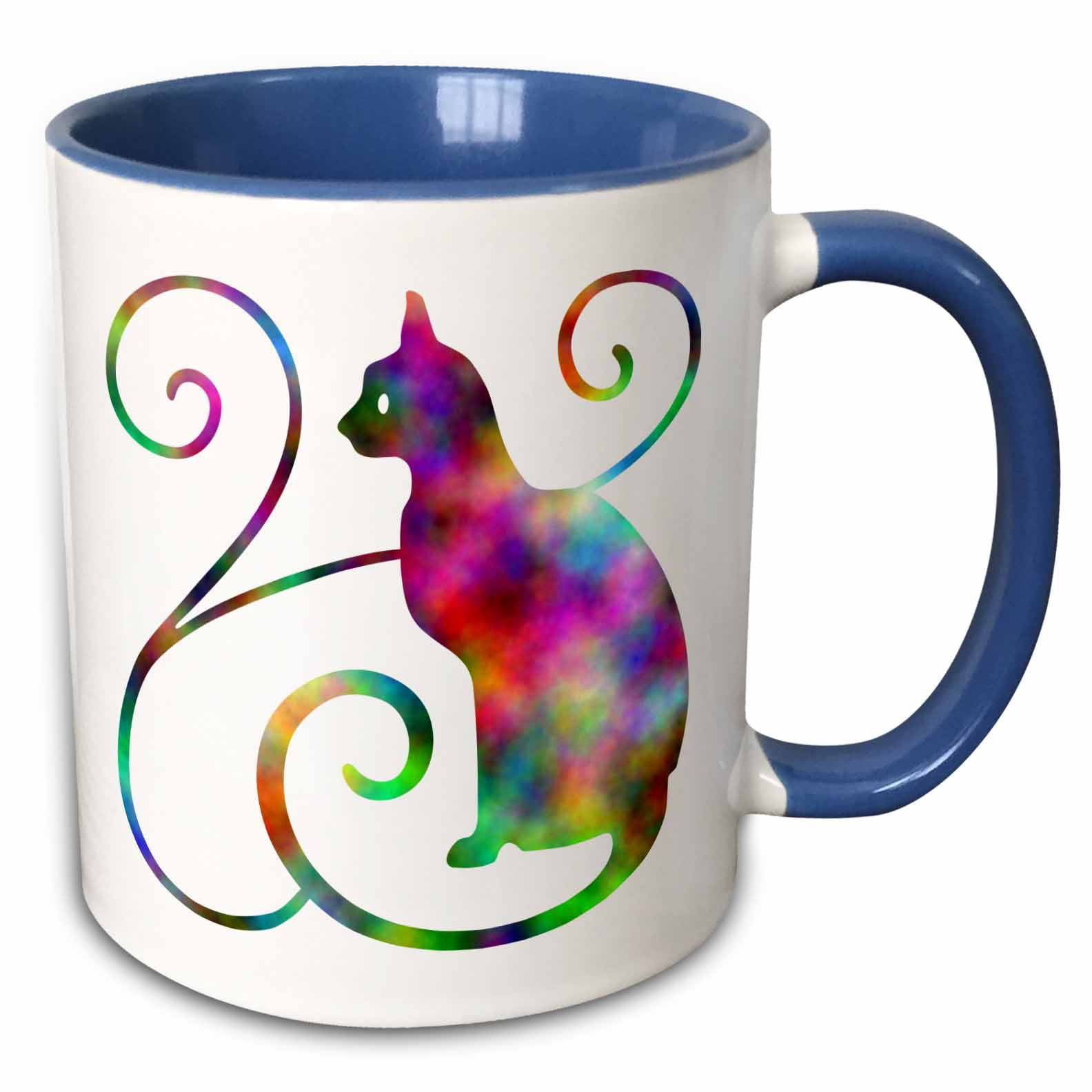 Big Cat Cuddle Mug Large 15 oz Ceramic Coffee Mug 