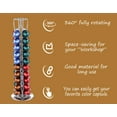 thumbnail image 2 of Nespresso Support de Capsule Rotatif Solution Gain de Place - pour 40 Pcs - Support de Capsule de Café Rotatif Argent Massif Chrome Durable (Capsules Non Incluses), 2 of 6