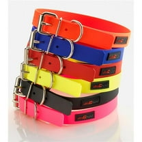 Ultrahund "Play" Buckle Collar - 24" to Center Hole - Yellow