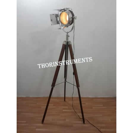 MARITIME FLAP DESIGNER SPOT SERACHLIGHT WITH TRIPOD FLOOR LAMP STAND