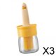 thumbnail image 1 of Cepillo para botellas de aceite,Juego de pinceles para botellas de aceite con dispensador y cepillo,Pincel de silicona para untar salsas,Dispensador de aceite en con cepillo Cepillo, 1 of 10