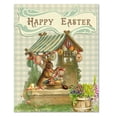 thumbnail image 3 of Small World Greetings Vintage Charm Easter Cards 12 Count - Blank Inside with Envelopes - A2 Size 5.5”x4.25” - Friends, Family, and More, 3 of 10