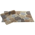 thumbnail image 2 of Chesapeake Pebbles 2 pc Amethyst Bath Rug Set (21"x34" & 24"x40"), 2 of 6
