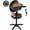 Black, variant on 1200W Electric Grill Outdoor, 2-in-1 Freestanding & Tabletop BBQ Grill w/Thermometer, Nonstick Griddle, Lid & Drip Tray, Portable Camping Grill for Patio, Backyard, Party (Red)
