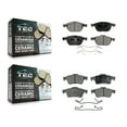 thumbnail image 1 of TEC Front Rear Ceramic Brake Pads Kit for Car Mazda 3 5 KTC-100030, 1 of 10