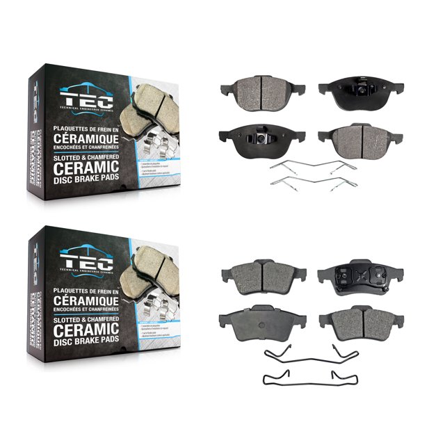 TEC Front Rear Ceramic Brake Pads Kit for Car Mazda 3 5 KTC-100030