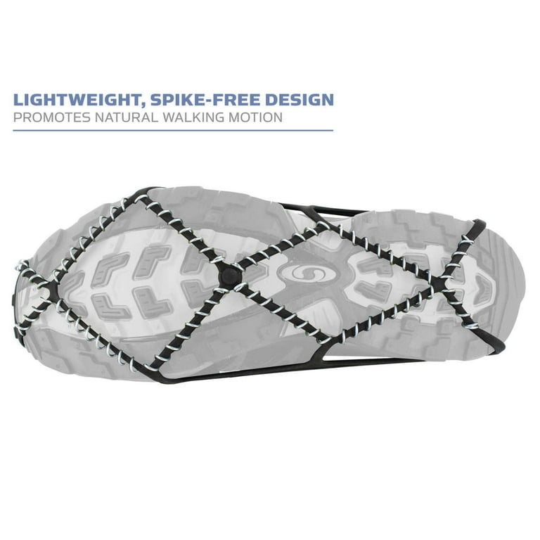 Yaktrax Pro Traction Cleats, Small, Snow and Ice Grips for Walking