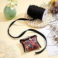 thumbnail image 6 of 20 Yards Piping Trim with Welting Cord Black Maxi Piping Bias Tape Lip Cord Trim for Webbing Garment Sewing Trimming Upholstery 0.4 Inch, 6 of 7