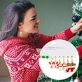 thumbnail image 4 of Moocorvic Christmas Earrings Santa Claus Christmas Gifts for Women, Snowman Christmas Decorations a Pair, 4 of 4