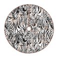 thumbnail image 1 of Fotbe Leopard And Zebra Pattern Christmas Tree Skirt, Tree Skirts Plush Christmas Decorations, Christmas Tree Skirts Xmas Decorations Holiday Party Decor-48", 1 of 6