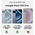 thumbnail image 2 of Dexnor for Google Pixel 11/11 Pro Case with Slide Camera Cover & 2 Front Frames & Built-in Screen Protector & Kickstand, Full-Body Shockproof Protective Cover Rugged Bumper Cases, Black, 2 of 7