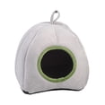 thumbnail image 2 of Nido de hámster semicerrado Cama para hámster Cama lavable para hámster Suministros para mascotas Nido cálido de invierno para conejillos de indias Gris, 2 of 8