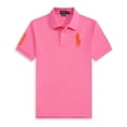 thumbnail image 1 of Short Sleeve Polo Shirt Men's Loose Plus Size Lapel Solid Color Cotton Embroidered Shirt, 1 of 3