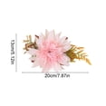 thumbnail image 3 of Antqov Curtain Tiebacks, Cute Flower Curtain Holdbacks No Drill Curtain Ties Decorative Curtain Clips for Living Room, Bedroom, Office, Home Supplies, 3 of 6