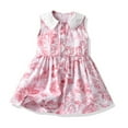 thumbnail image 2 of TAIAOJING Girls Dresses Kids Toddler Baby Spring Summer Floral Cotton Sleeveless Princess Dress 6-12 Months, 2 of 9