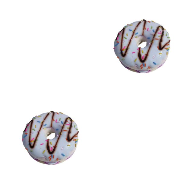 Vogacara Donuts artificiales Modelo Simulación PU Postre Pastelería Donut Educación temprana Rebote Comida falsa Fiesta Decoración de la Type3 NO3