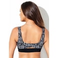 thumbnail image 2 of Swimsuits for All Women's Longline Square Neck Bikini Top, 2 of 3