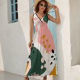 thumbnail image 2 of Leopard Print Pattern Sleeveless Dress Female Clothing Dress Women Summer 2025 Dress, 2 of 6