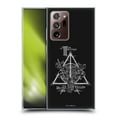 thumbnail image 1 of Head Case Designs Officially Licensed Harry Potter Deathly Hallows XIV Triangle Symbol Soft Gel Case Compatible with Samsung Galaxy Note20 Ultra / 5G, 1 of 7