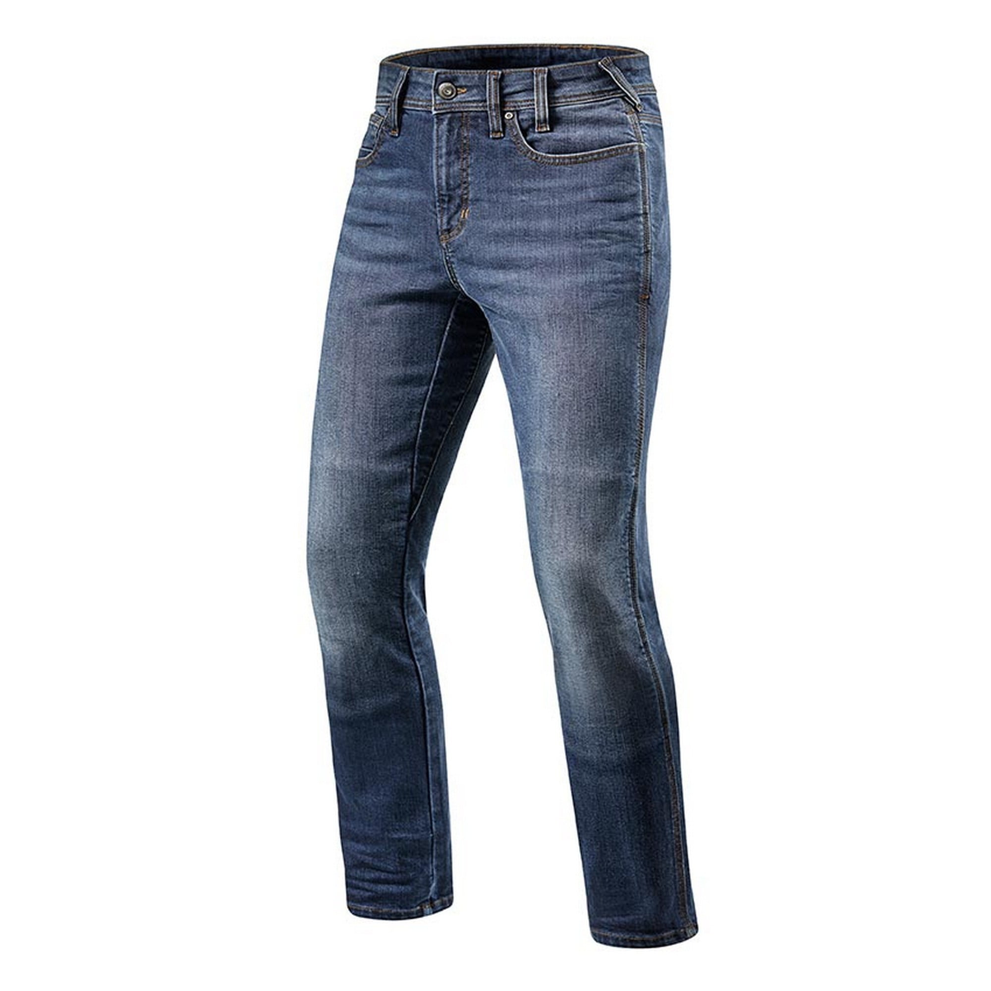 Brentwood Mens Slim Fit Jeans Light 